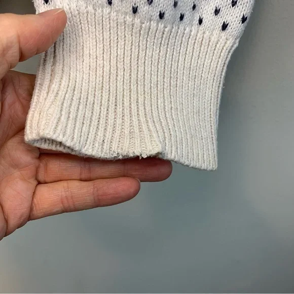 Men’s Fair Isle 1/4 Zip Aspen Sweater- Sz M - Picture 15 of 15